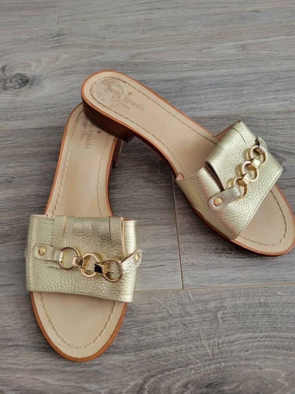Kate Spade leather sandals size 8.5